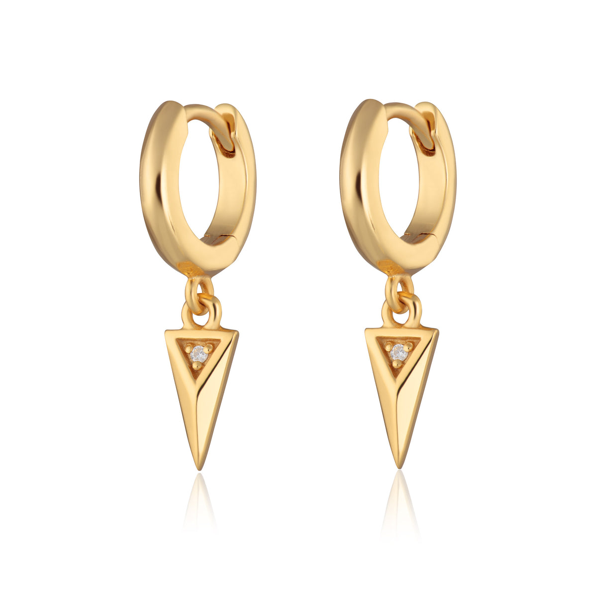 Rebel Charm Hoop Earrings
