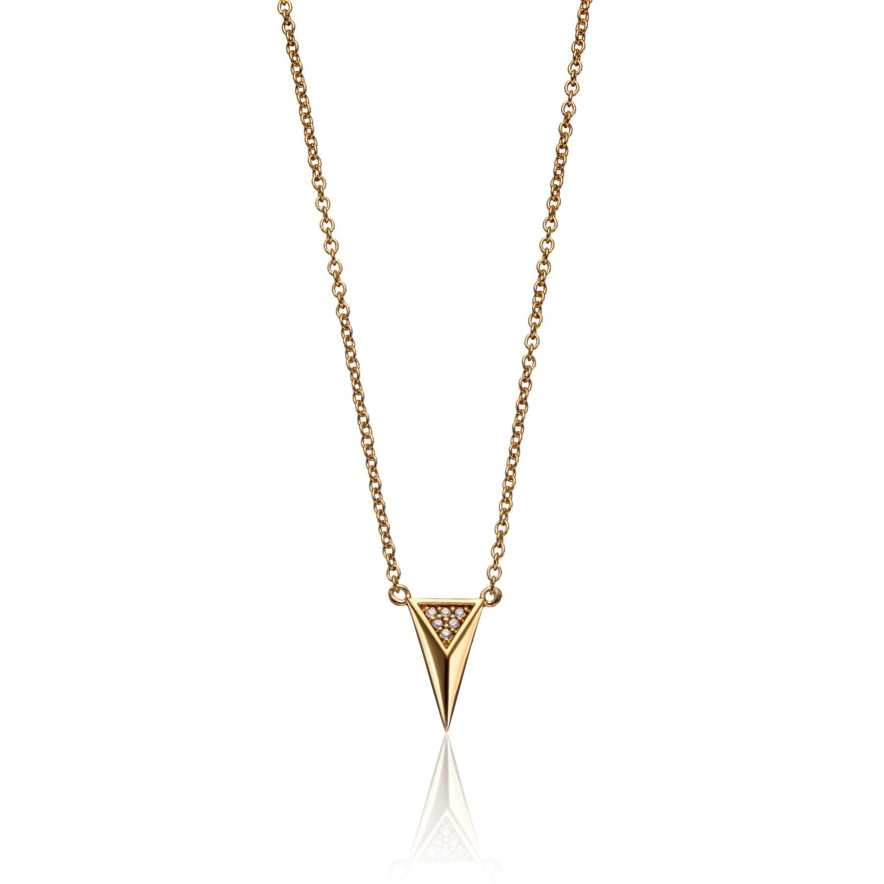 Gold Rebel Necklace with Slider Clasp | Scream Pretty