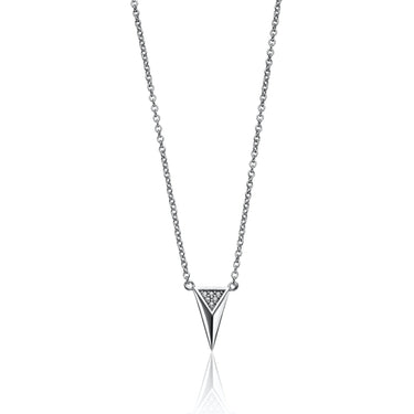 Silver Rebel Necklace with Slider Clasp | Scream Pretty