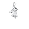 Silver Roller Skate Charm