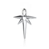 Silver Angel Star Charm for Necklace or Earrings