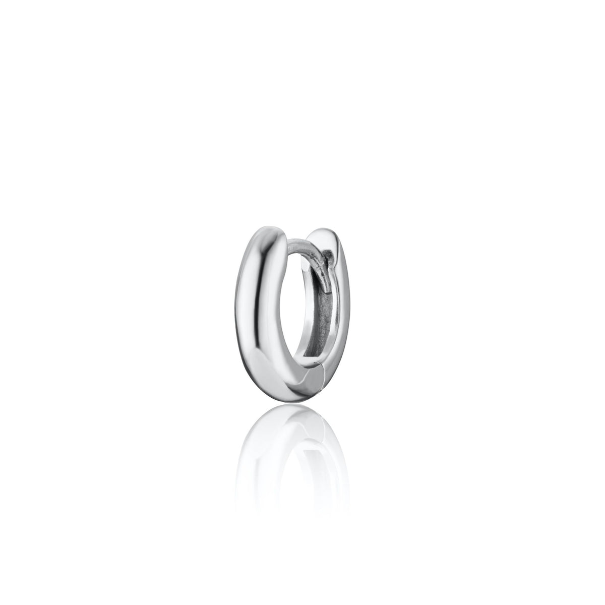 Classic 6mm Rook Hoop Single Earring
