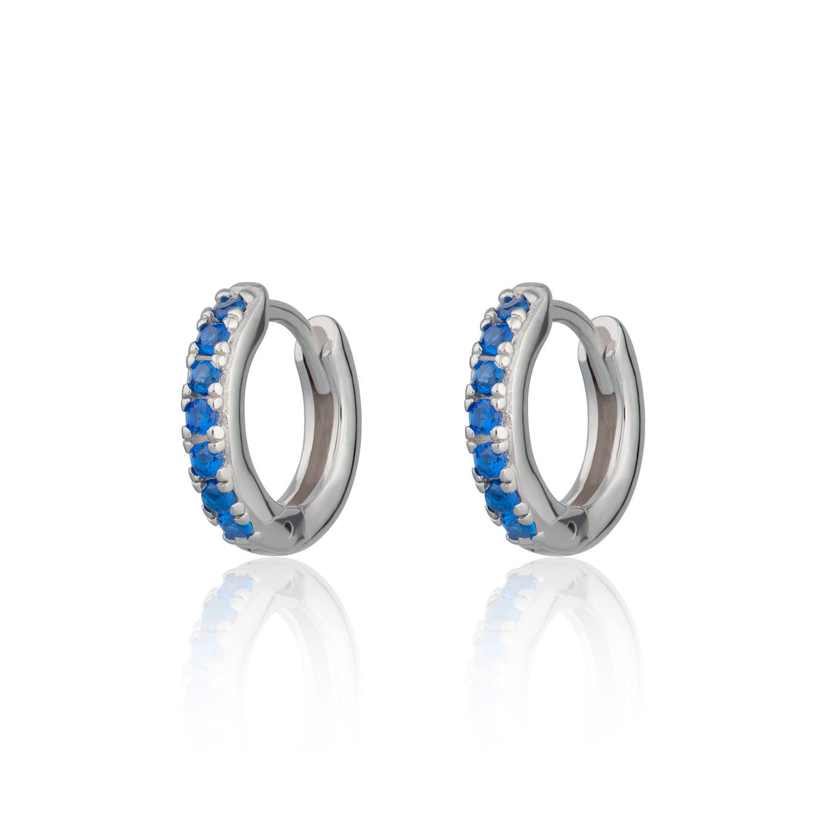 Huggie Earrings Stones