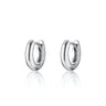 Silver Mini Huggie Hoop Earrings