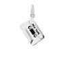Silver Mix Tape Charm