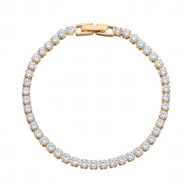 Gold Tennis Chain Bracelet| Scream Pretty