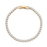 Gold Tennis Chain Bracelet| Scream Pretty