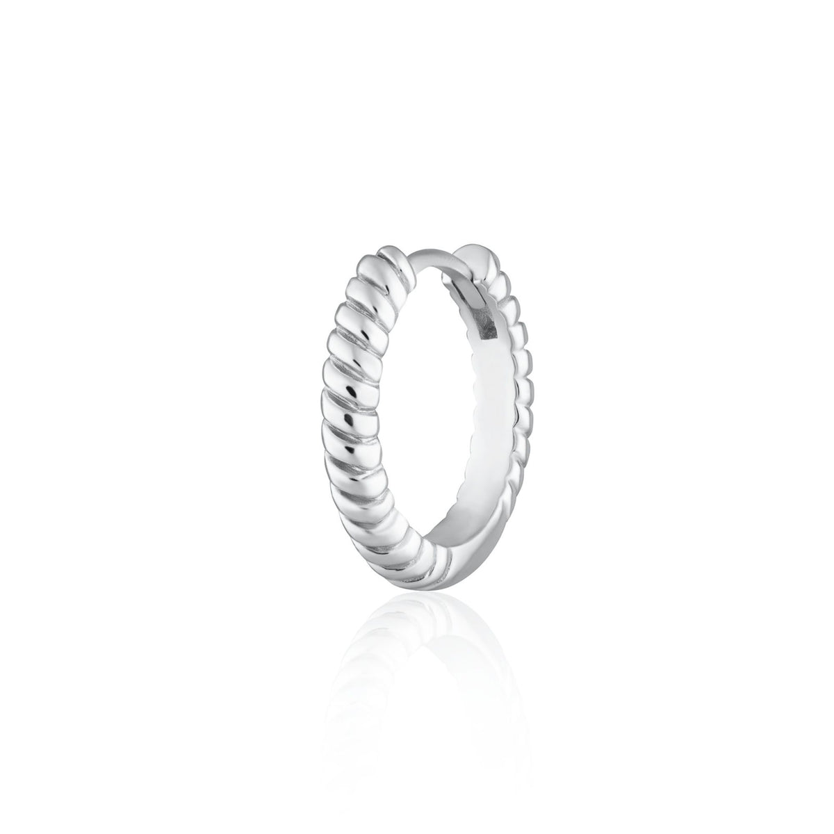 Twisted 11mm Conch Hoop Single Earring