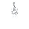 Silver Smiley Face Charm