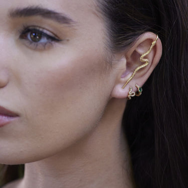 Snake Ear Crawler | Serpent Ear Climber | Scream Pretty