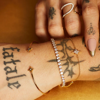 Scream Pretty Star Bangle, Tennis Chain & Starburst Bracelet | Shop Scream Pretty Bracelets