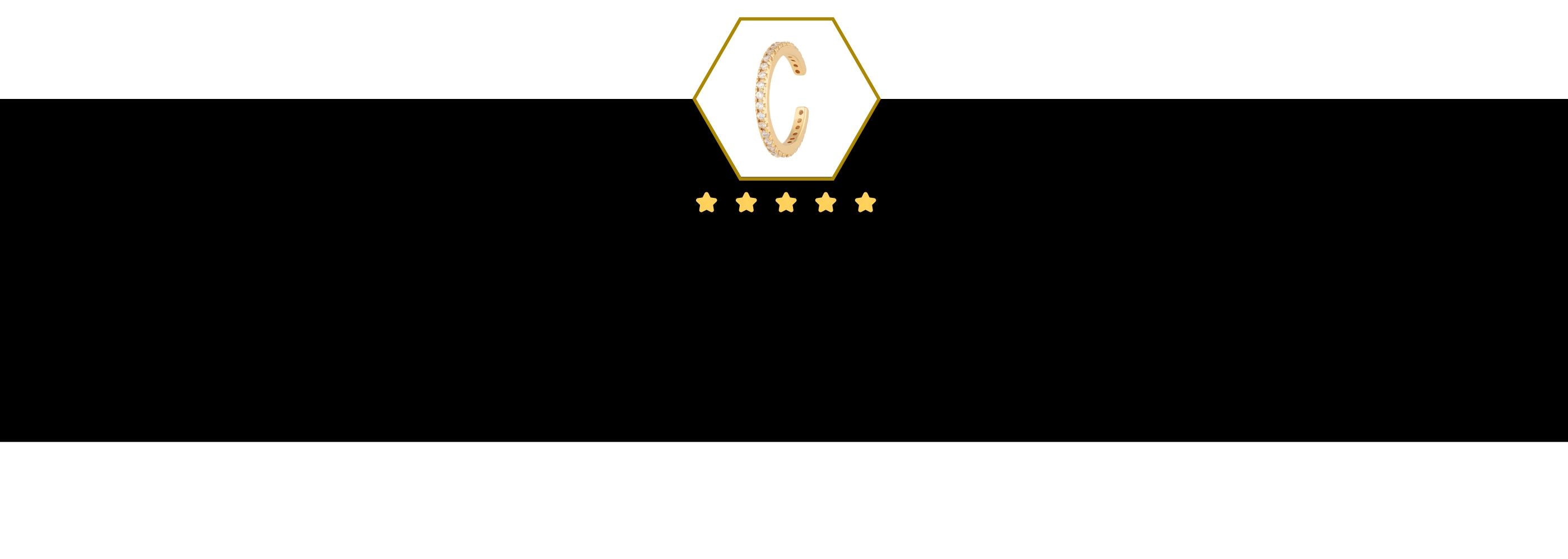 Gold Sparkling Ear Cuff 5 Star Review