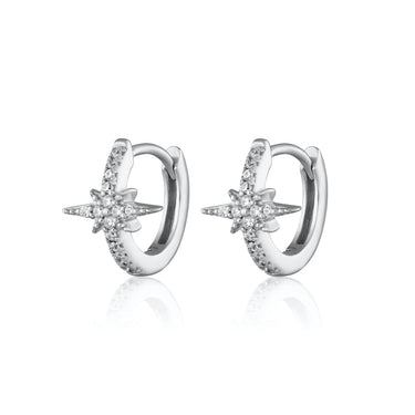 Pandora Timeless 283015C01 - Orecchini Huggie scintillanti in argento sterling con lega di metallo placcato oro rosa e zirconi, Rosa, Argento sterling, Zirconia cubica Pandora Timeless 283015C01 - Orecchini Huggie scintillanti in argento sterling con lega di metallo placcato oro rosa e zirconi, Rosa, Argento sterling, Zirconia cubica