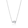 Silver Toi Et Moi Necklace by Hannah Martin X Scream Pretty
