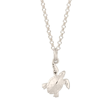 Turtle Pendant Necklace | Silver & Gold Ocean Necklaces for Women by Scream Pretty