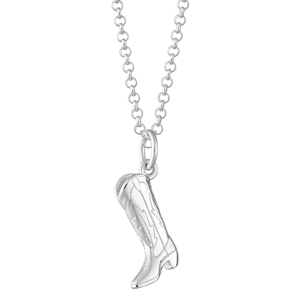 Cowboy Boot Necklace by Scream Pretty