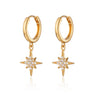 Starburst Hoop Earrings | Celestial Star Hoop Earrings | Scream Pretty