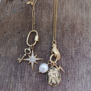 Lightning Bolt Charm | Celestial Charms for Charm Bracelet or Necklace | Scream Pretty