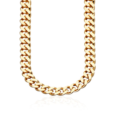 Chunky Curb Chain Necklace | Silver & Gold Chunky Chain Necklace | Scream Pretty