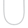 Classic Tennis Chain Necklace |Tennis Necklace for Women in Silver & Gold | Scream Pretty