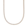 Classic Tennis Chain Necklace |Tennis Necklace for Women in Silver & Gold | Scream Pretty