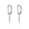 Claw Hoop Earrings | Drop Hoop Earrings | Scream Pretty