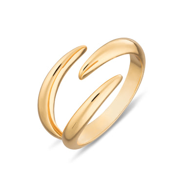 Claw Triple Band Open Ring | Silver & Gold Rings for women & men by Scream Pretty