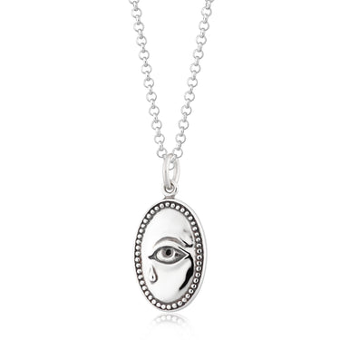 Crying Eye Necklace | Evil Eye Pendant Necklaces for Women by Scream Pretty