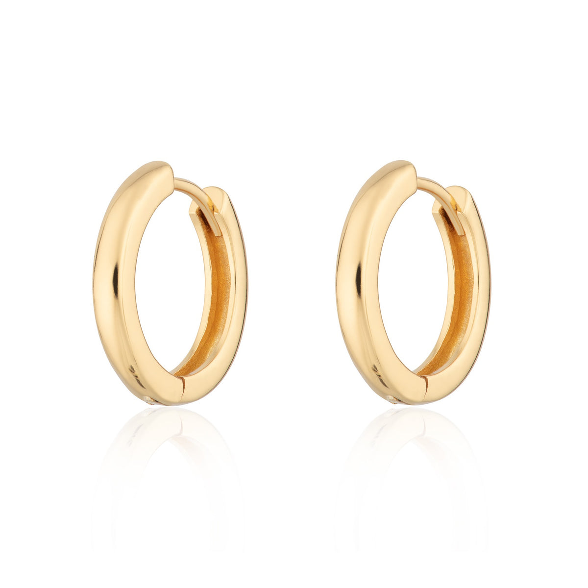 Large Huggie Earrings