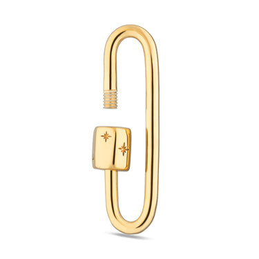 Long Link Carabiner Charm Lock for Charm Collector Necklace | Scream Pretty