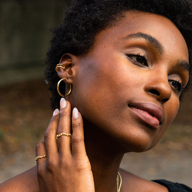 Perfect Hoop Earrings | Medium Classic Hoop Earrings | Scream Pretty