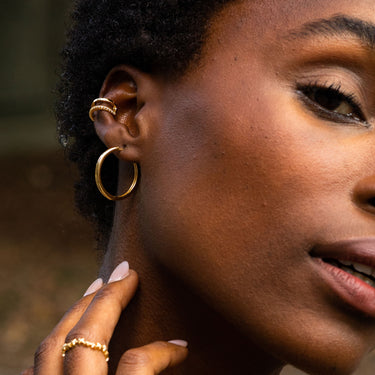 Perfect Hoop Earrings | Medium Classic Hoop Earrings | Scream Pretty