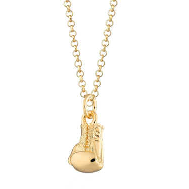 Boxing Glove Necklace | Women's Silver & Gold Pendant Necklaces by Scream Pretty