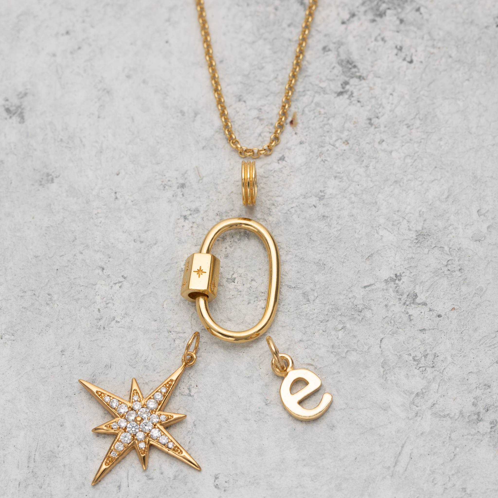 Large Sparkling Starburst Charm | Star Charm| Scream Pretty