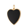 Black Heart Charm | Love Charms for Charm Bracelet or Necklace | Scream Pretty