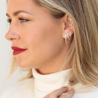 Hannah Martin Chained Star Studs  Single Earring by Scream Pretty