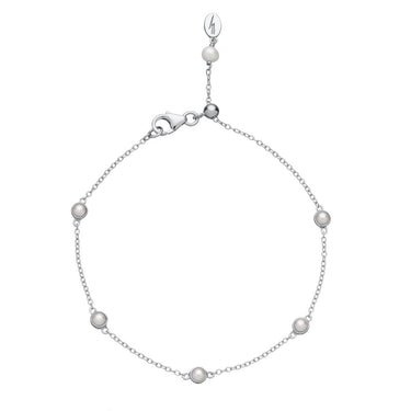Pearl Dot Bracelet | Silver & Gold Dainty Pearl Bracelet | Scream Pretty x Hannah Martin