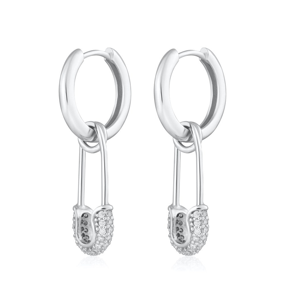 Traffic Cone Dangle Earrings - Creative Statement Jewelry For Women