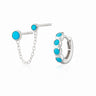 Turquoise Ear Party Earring Set | Blue Earring Stacking Set | Scream Pretty x Hannah Martin
