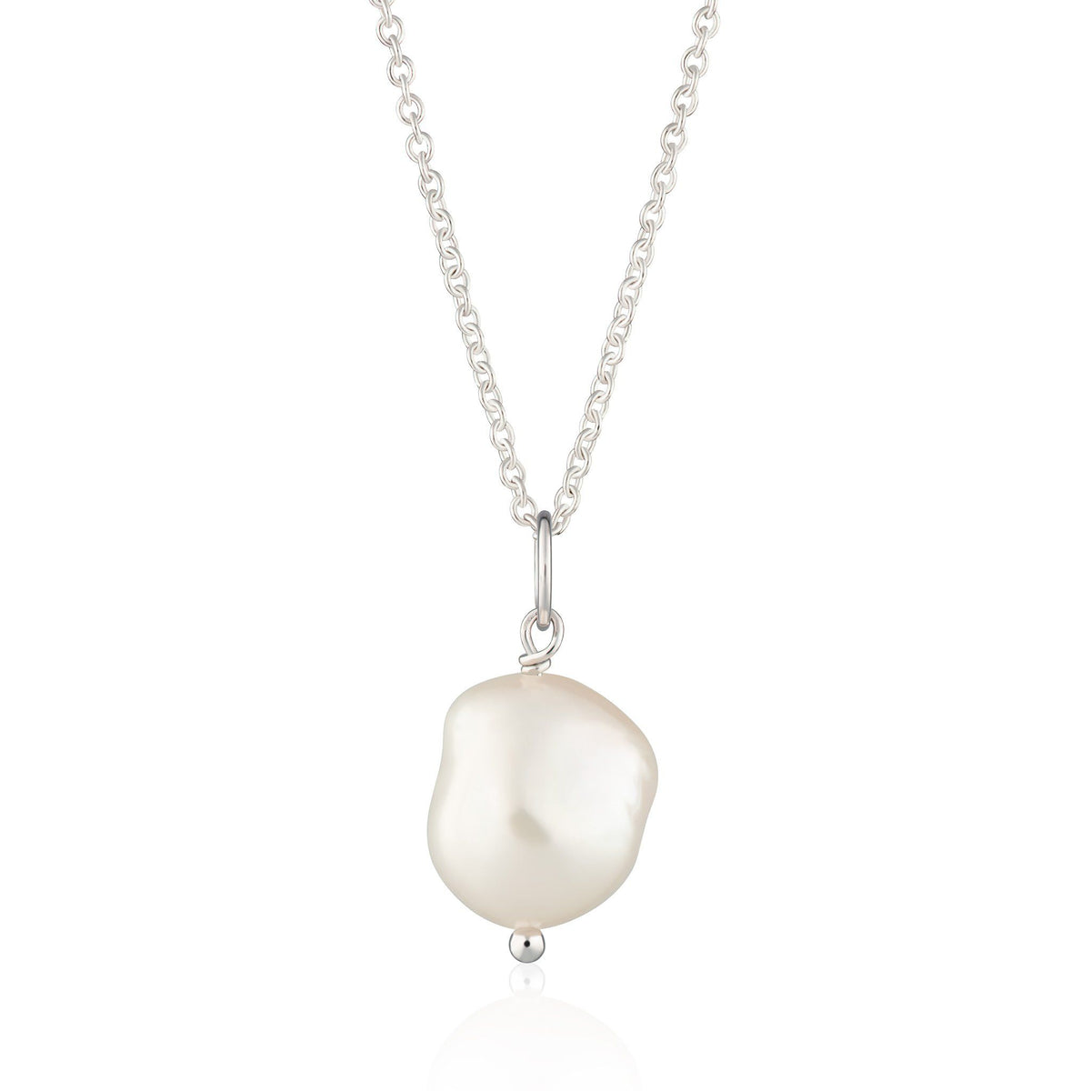 Baroque Pearl Necklace with Slider Clasp
