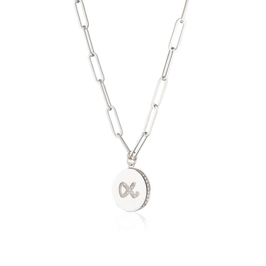Hannah Martin Love Always Necklace Silver Plated Necklace by Scream Pretty