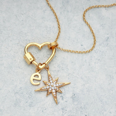 Large Sparkling Starburst Charm  | Celestial Star Charms for Charm Bracelet or Necklace | Scream Pretty