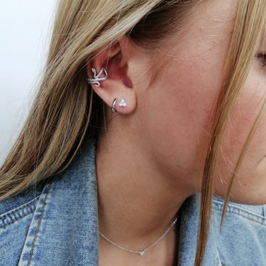 Opal Trinity Stud Earrings  Earrings by Scream Pretty