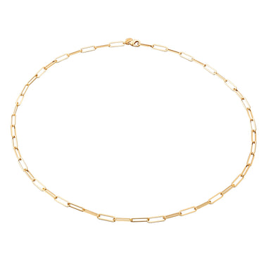 Long Link Chain Choker Gold Plated Necklace by Scream Pretty