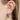 Oval Baguette Hoop Earrings with Blue Stones | Hoop Earrings | Scream Pretty