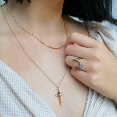 Prairie Star Pendant Necklace | Women's Celestial Pendant Necklaces by Scream Pretty