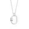 Oval Carabiner Charm Collector Necklace | Charm Collector Necklaces | Scream Pretty
