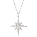 Large Sparkling Starburst Necklace | Cosmic Star Pendant Necklaces for Women by Scream Pretty