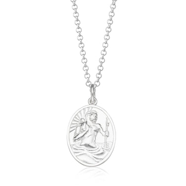 St Christopher Necklace | Good Luck Pendant Necklaces for Women by Scream Pretty