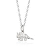 Triceratops Dinosaur Necklace | Pendant Necklaces for Women by Scream Pretty